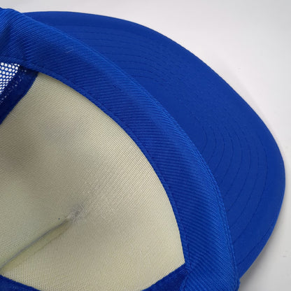 Nissin Trucker Hat Blue One Size Snapback Mesh Back G&R Ag Products Spraying