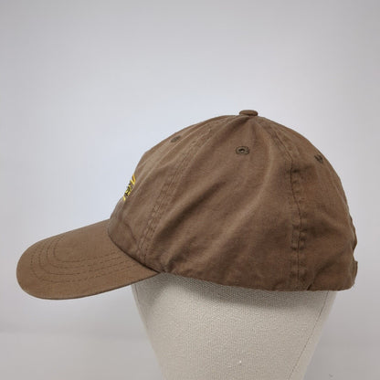 Mollie Kathleen Gold Mine Slideback Hat Brown One Size Cripple Creek