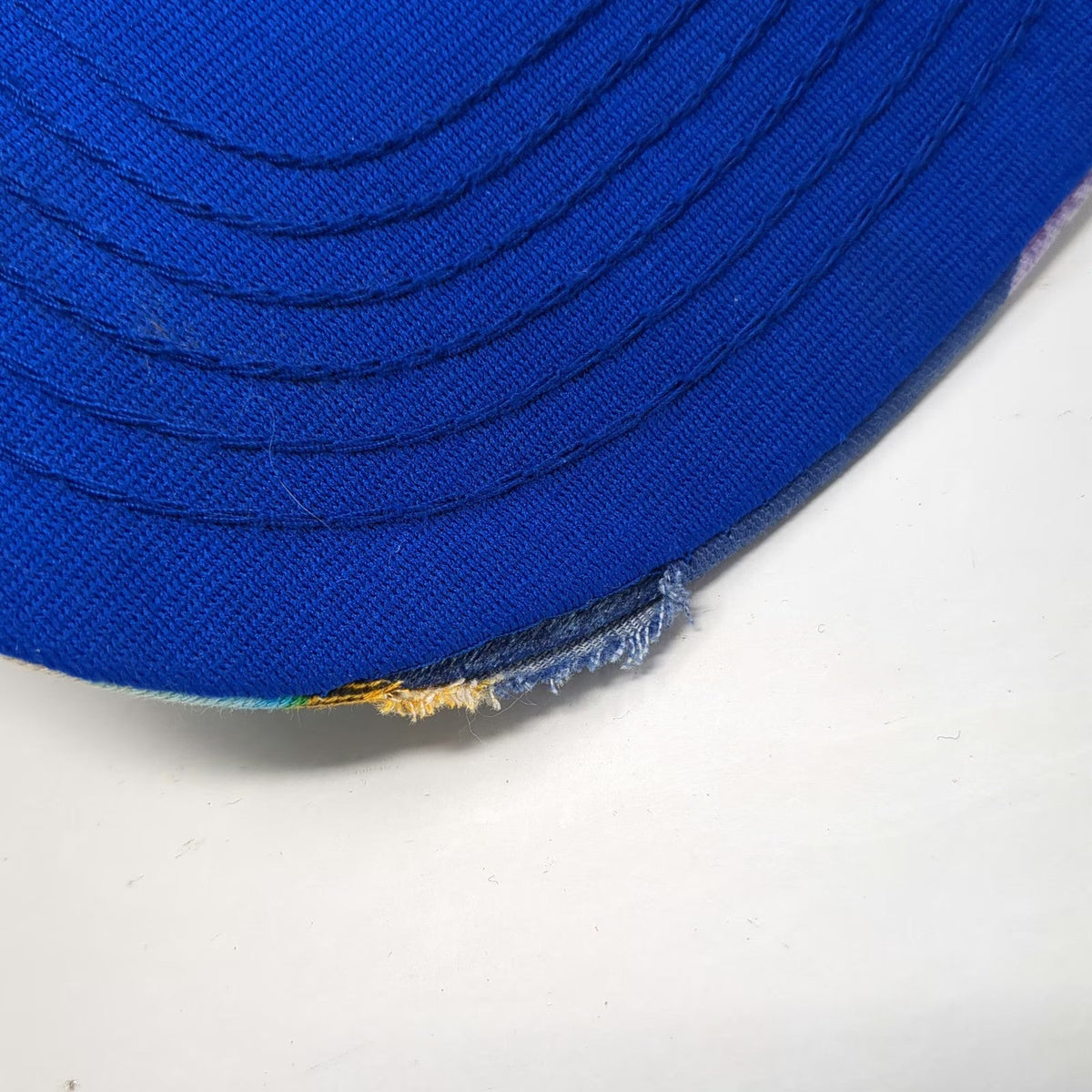 San Sun Boise Cascade Industrial Lumber 5 Panel Blue Floral One Size Hat Rope