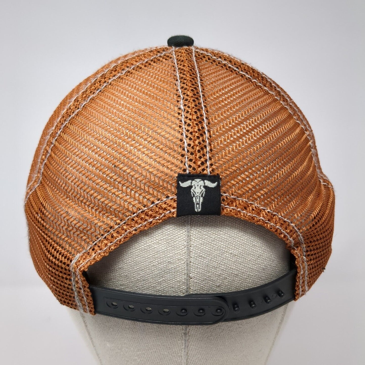 Cowboy Strong Snapback Mesh Back Trucker Hat Multi One Size Buck Wear