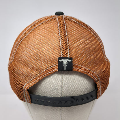 Cowboy Strong Snapback Mesh Back Trucker Hat Multi One Size Buck Wear