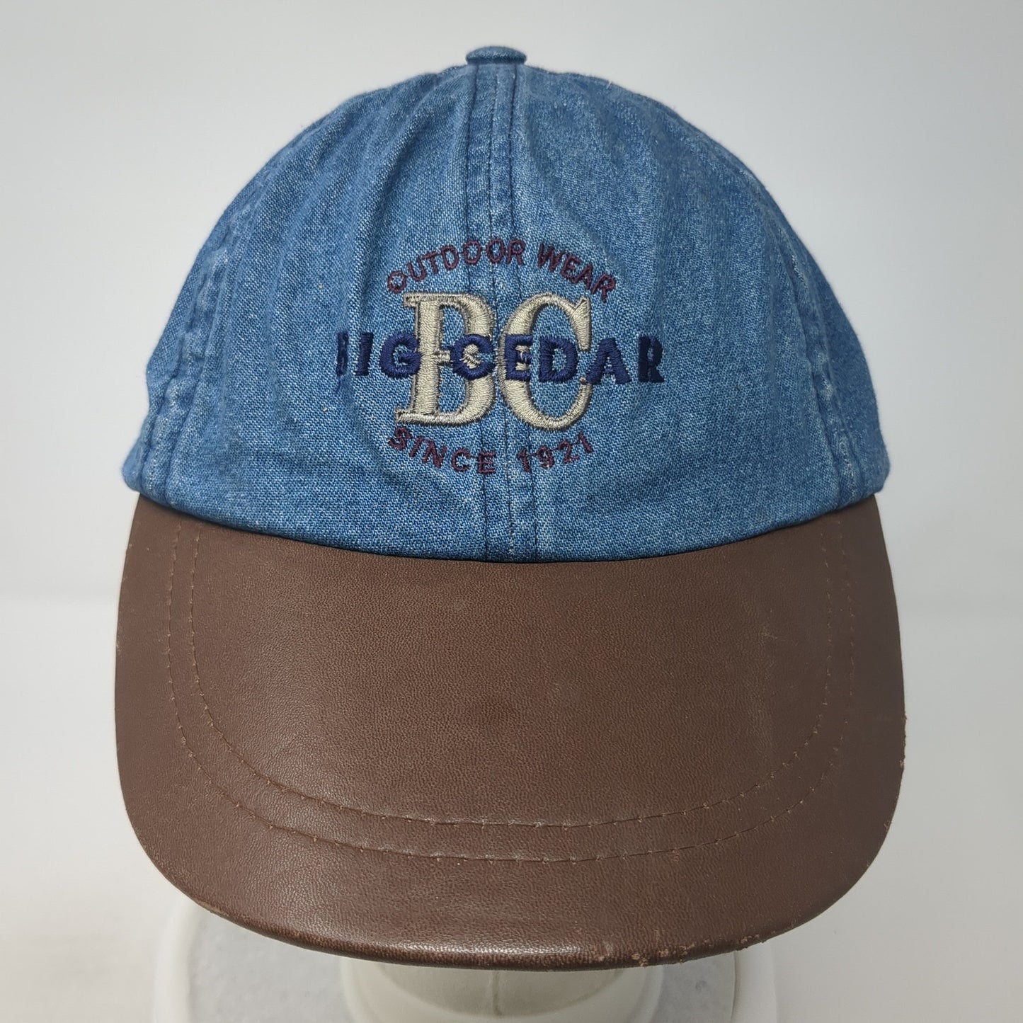 Outdoor Wear BC IIG-Cedar Since 1921 Baseball Cap Blue OS Adjustable Camp David