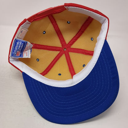 Sports Specialties Carquest Auto Parts Red Blue Snapback Hat Logo Patch Vintage
