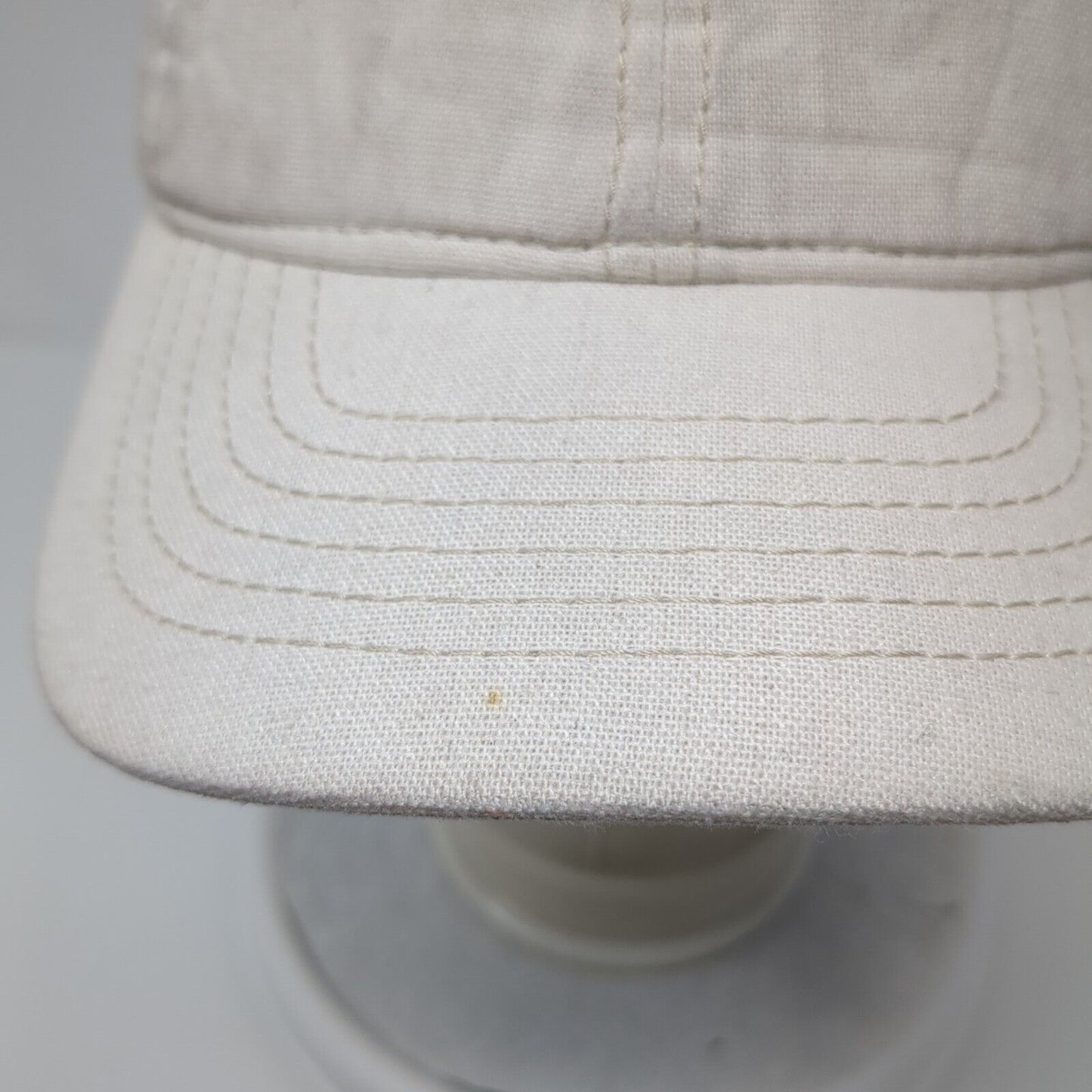 Unbranded Slideback Hat Tan OSFA Adjustable Blank Solid 6 Panel