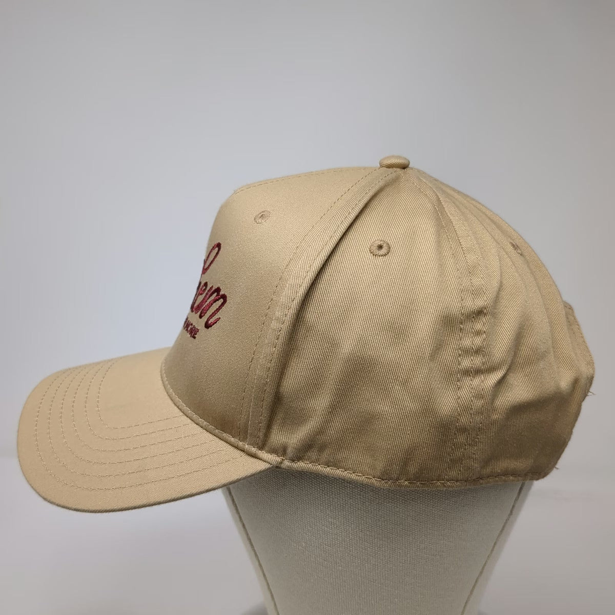 Otto 5 Panel Beige One Size Snapback Hat Anthem Made For More Structured Cap