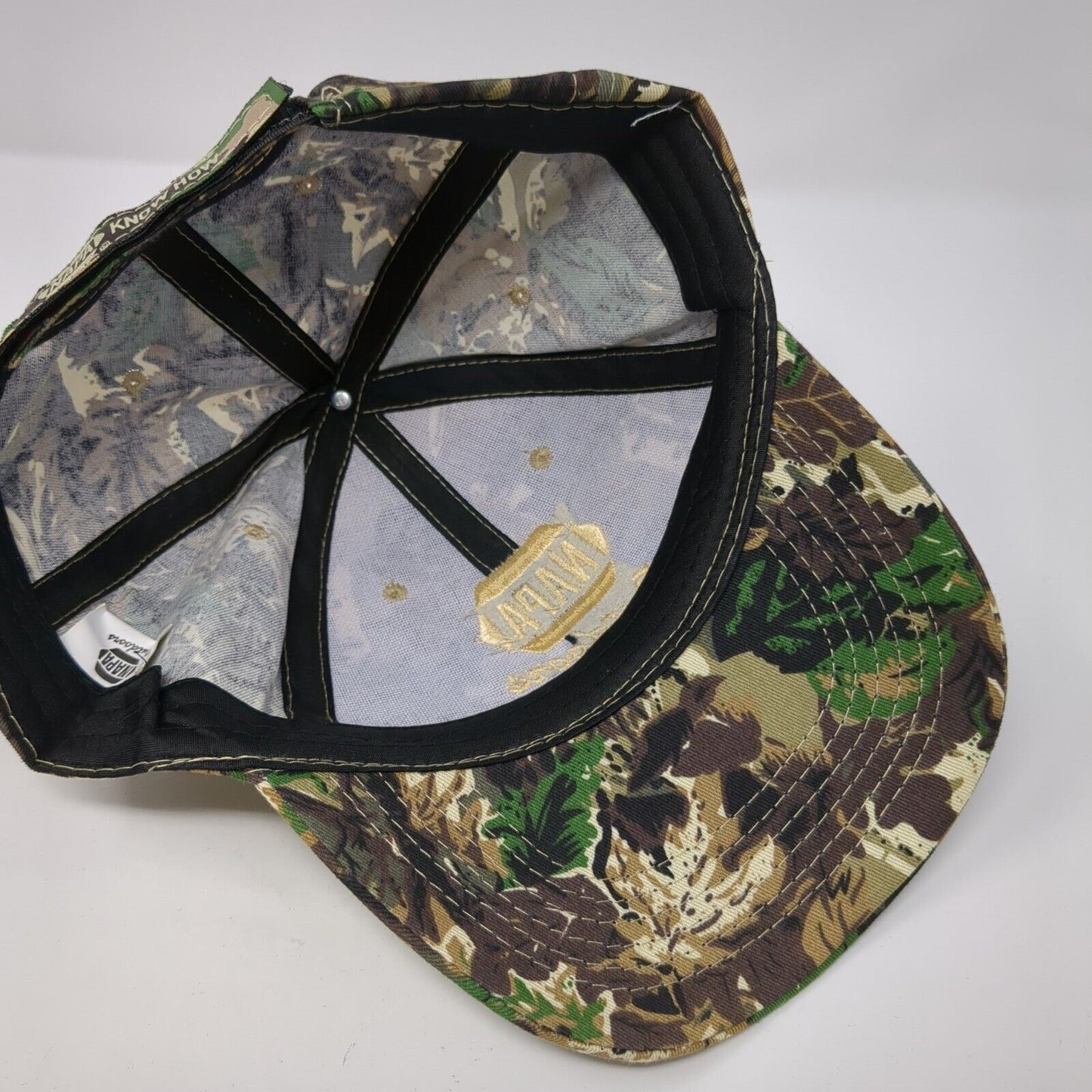 NAPA Outdoors Strapback Hat Camo One Size Adjustable Hunting Know How