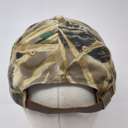 Archery Center of Montana Slideback Hat Camouflage Embroidered 6 Panel Stitches