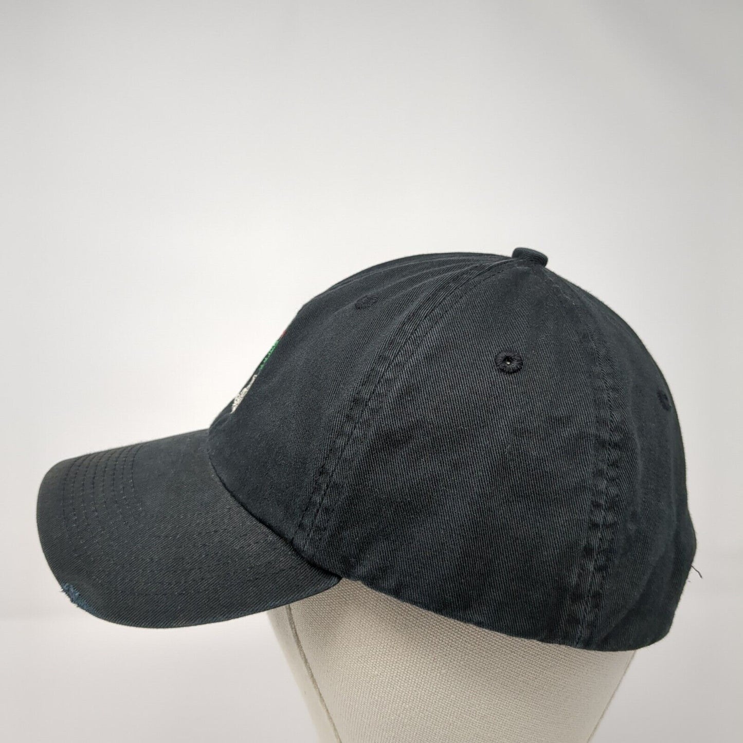 Bar Gernika Slideback Hat Black One Size Adjustable 6 Panel Fahrenheit