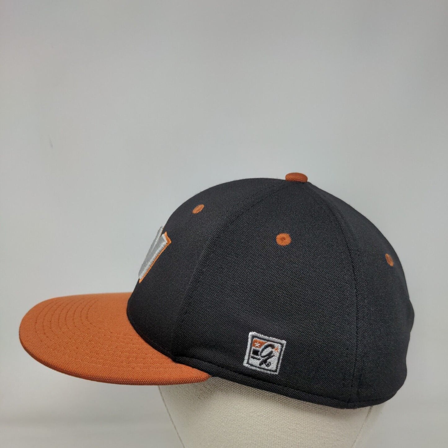 Letter W Fitted Hat Multi Small Embroidered The Game Pro Colorblock