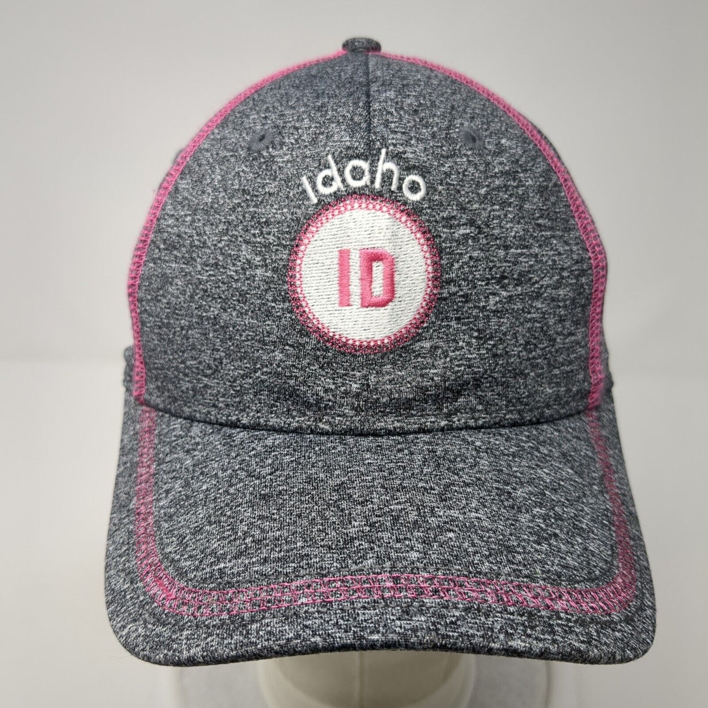 Idaho ID Strapback Hat Gray One Size Adjustable Embroidered 6 Panel Paramount