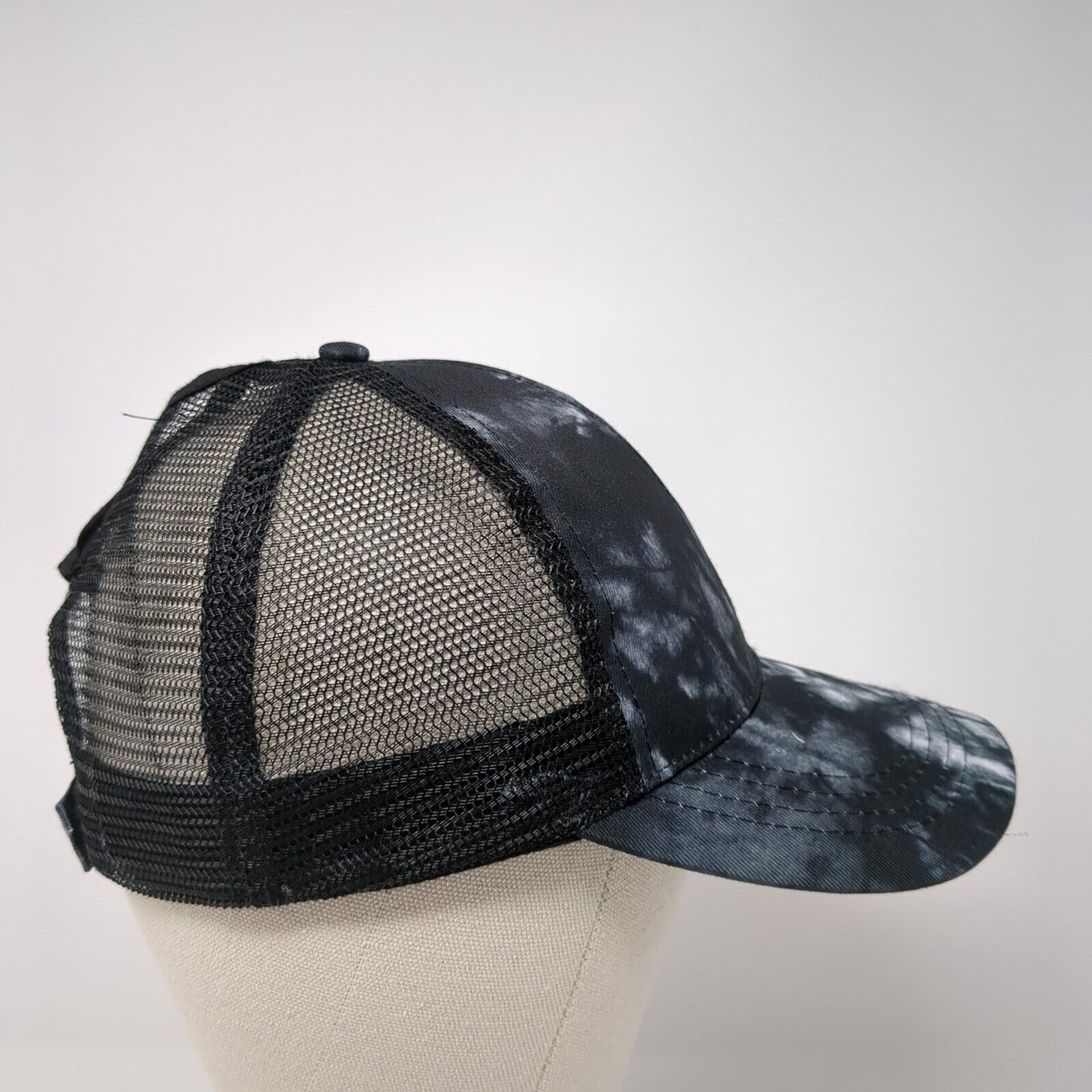 Soul Design Ponyback Strapback Trucker Hat Multi OS Adjustable Mesh Back 6 Panel