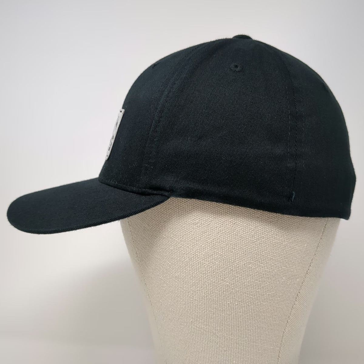 MTN OPS Baseball Cap Black M Flexfit Gray Patch Stretch Fit Performance Gear Hat