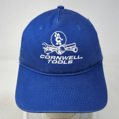 Port & Company 5 Panel Blue One Size Hat Cornwell Tools Graphic Strapback Cap