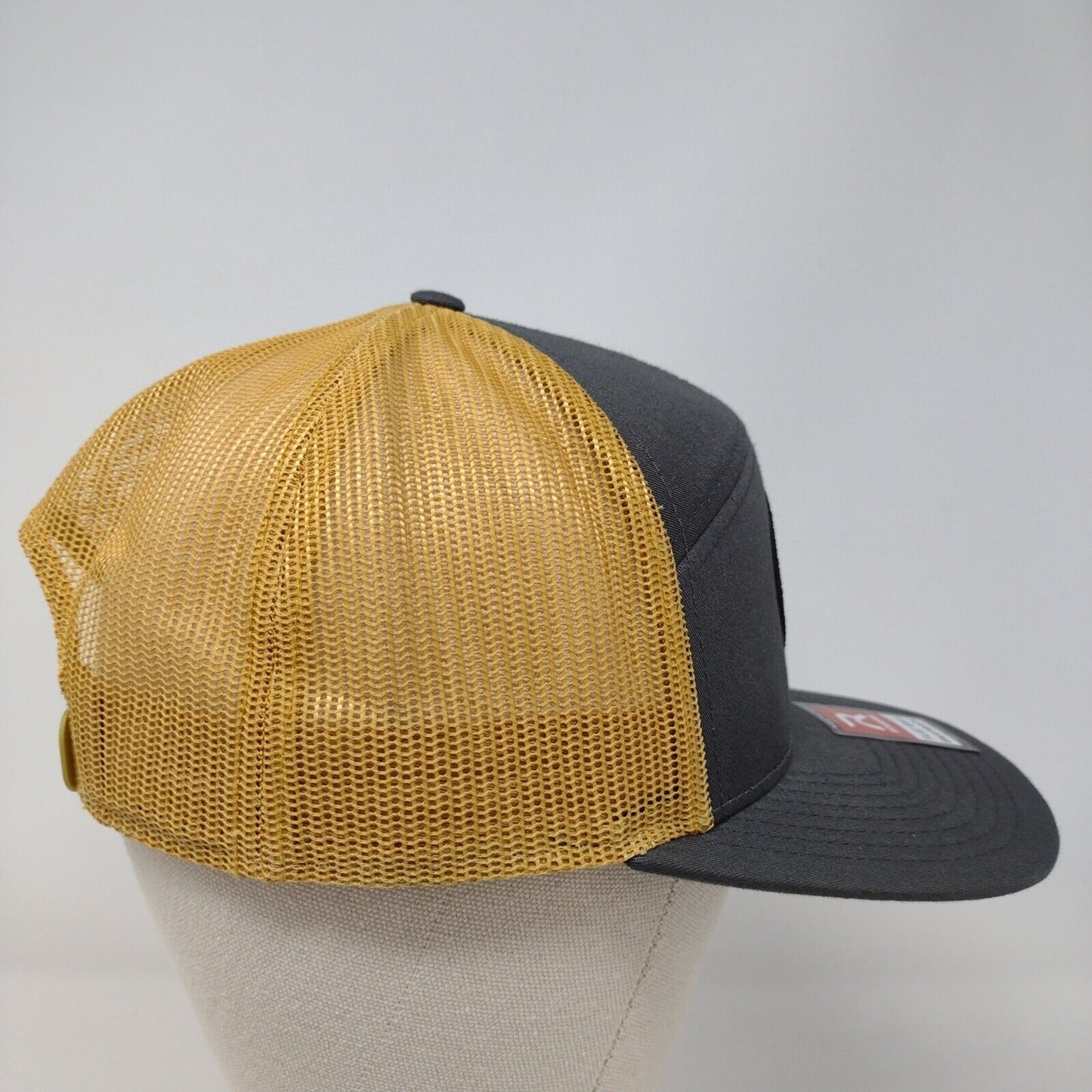 Chicken & Whiskey Flat Bill Snapback Trucker Hat Multi OSFA Mesh Back