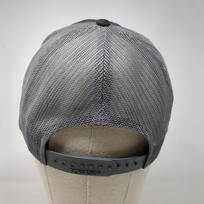 JTS Johnson Thermal Systems Snapback Trucker Hat Black OSFA Mesh Back Richardson