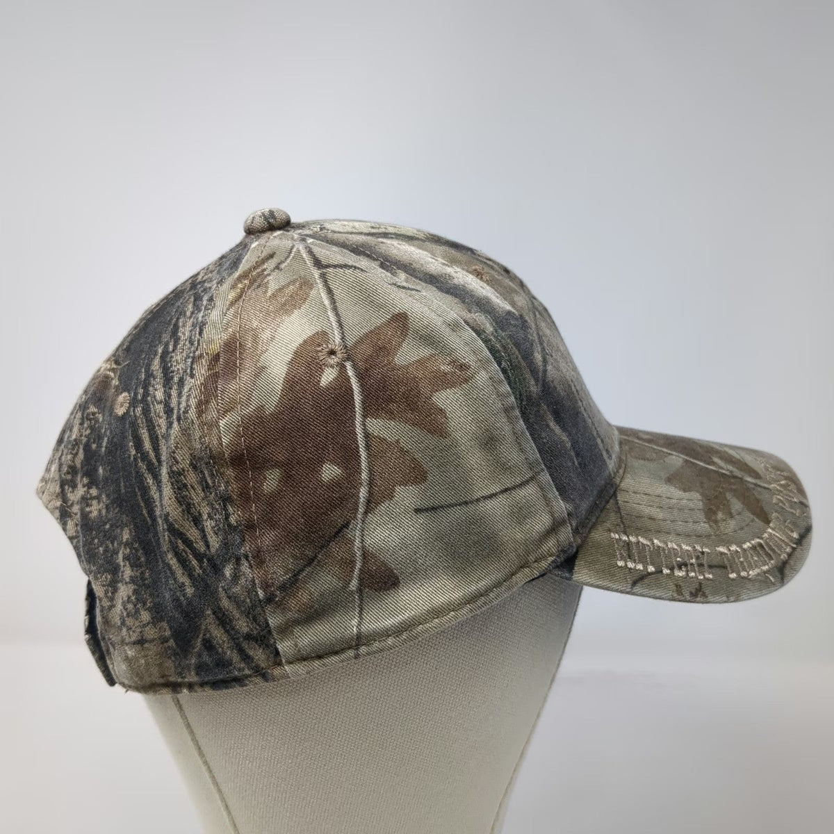 Kittery Trading Post Baseball Cap Brown One Size Realtree Camo Strapback Hat
