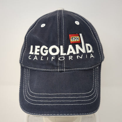 Legoland California Strapback Baseball Cap Blue One Size Adjustable Embroidered