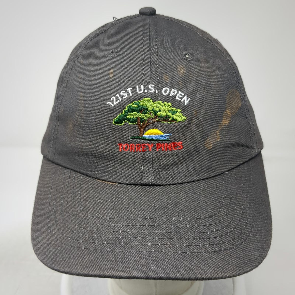 USGA 121st U.S. Open Torrey Pines Golf Member Gray One Size Baseball Cap Hat