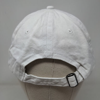 Endless Blessing Yoga Slideback Hat White One Size Adjustable Vented Holes