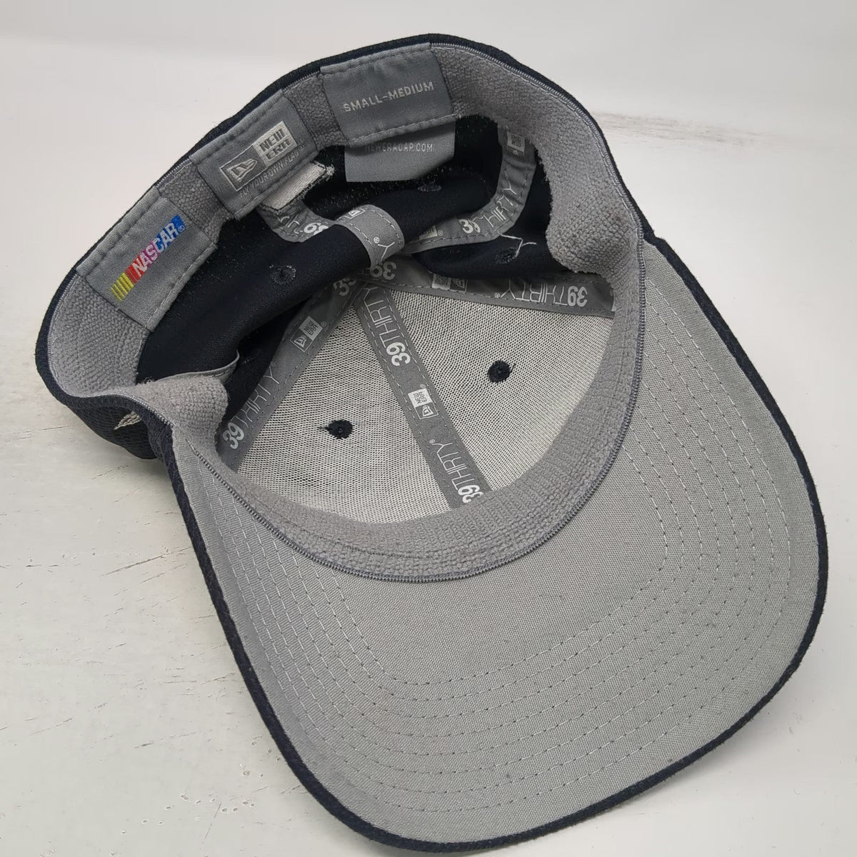 New Era Baseball Cap Gray M Hendrick Motorsports Farmers Insurance NASCAR hat