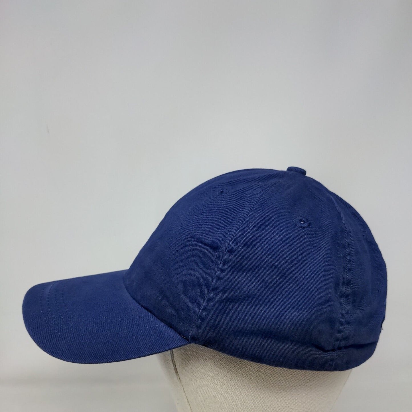 Accessories Slideback Hat Blue OSFM Adjustable Vented Holes 6 Panel Blank