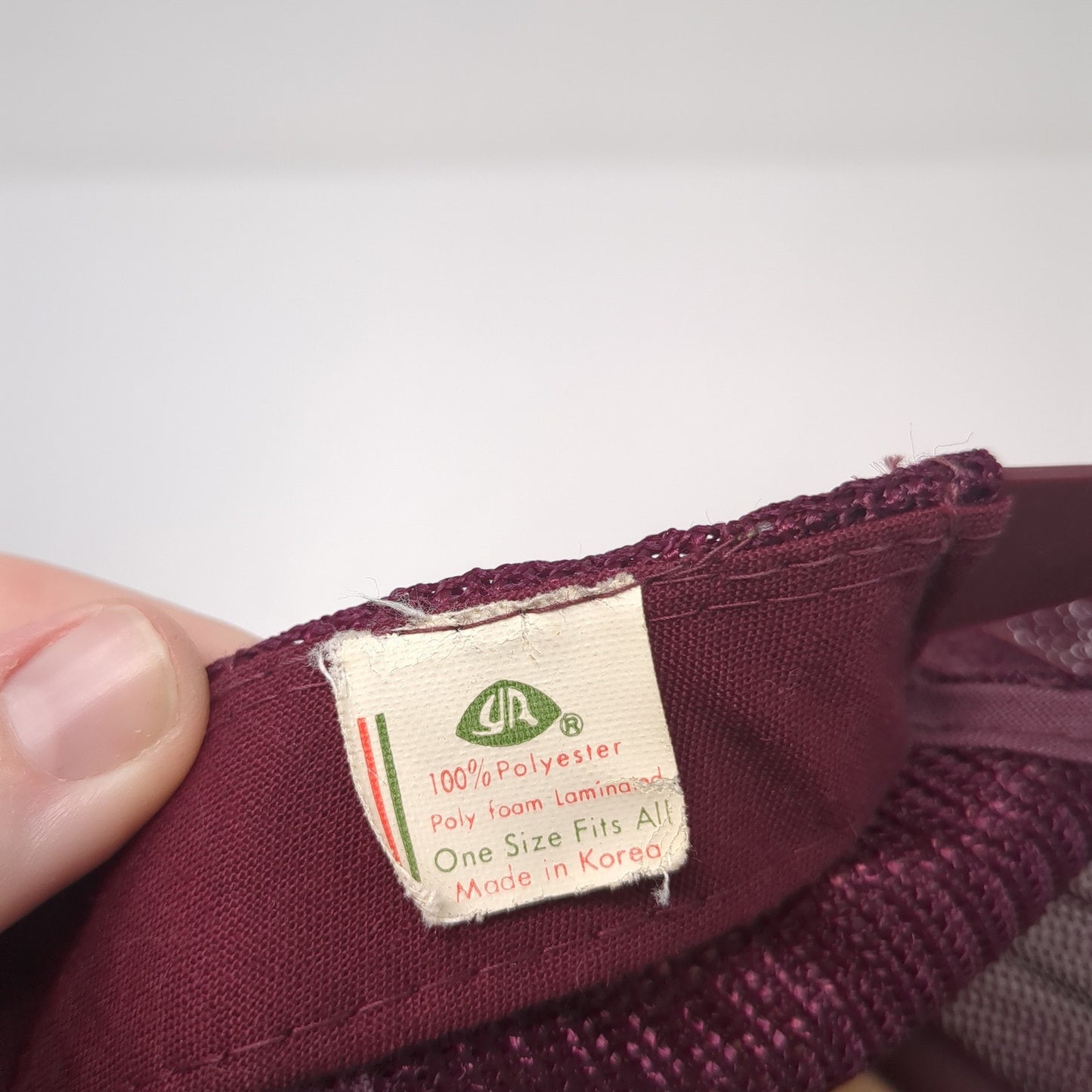 Wolfe's Auto Auction Snapback Rope Trucker Hat Red One Size Colorblock