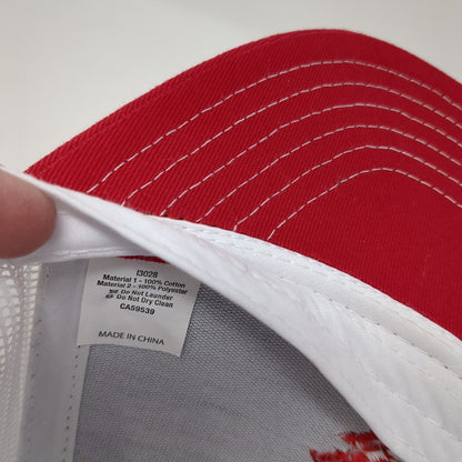 Cap America Snapback Trucker Hat Multi OSFA Embroidered Logo Mesh Back