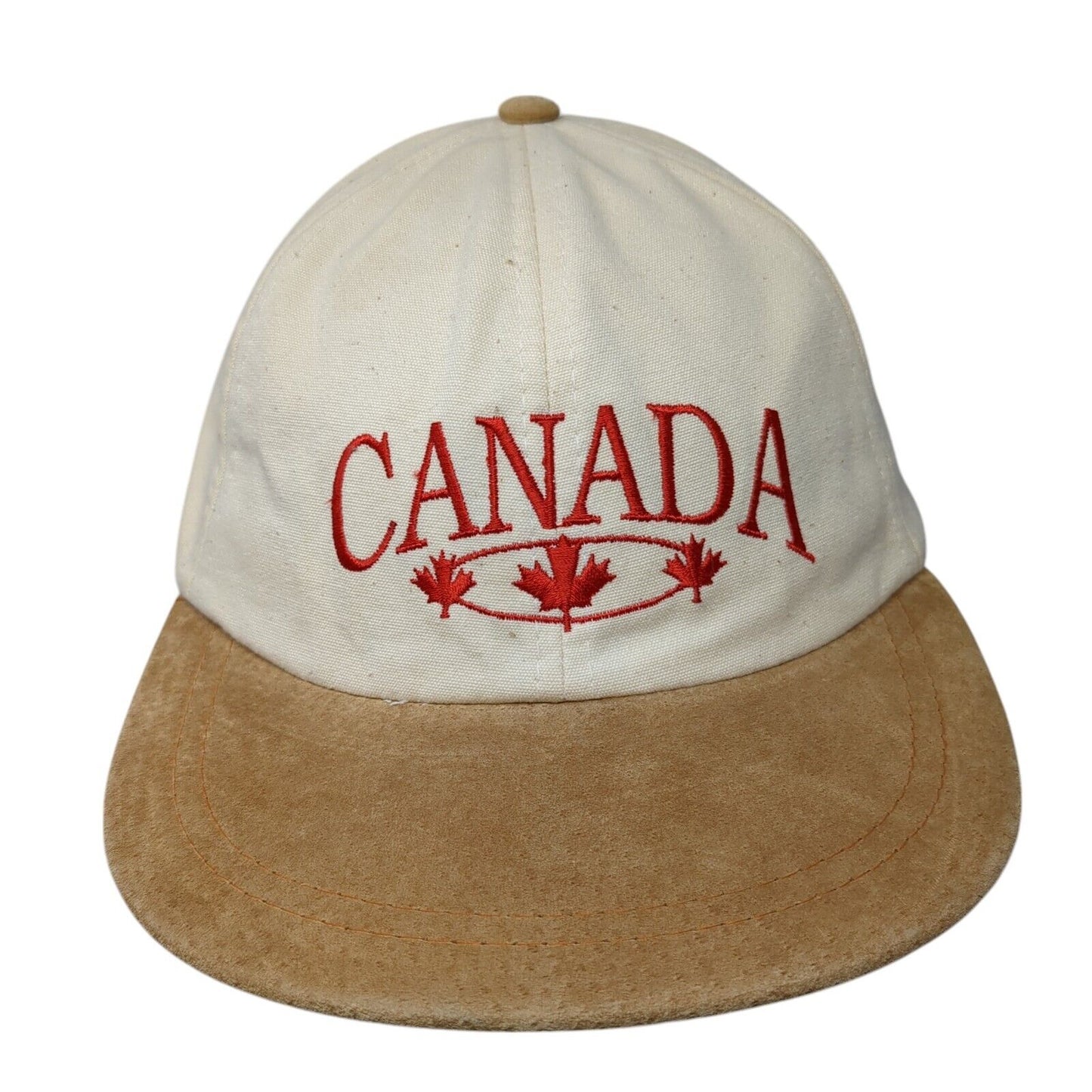 Canada Yellow Knife Slideback Hat Multicolor One Size Adjustable Embroidered