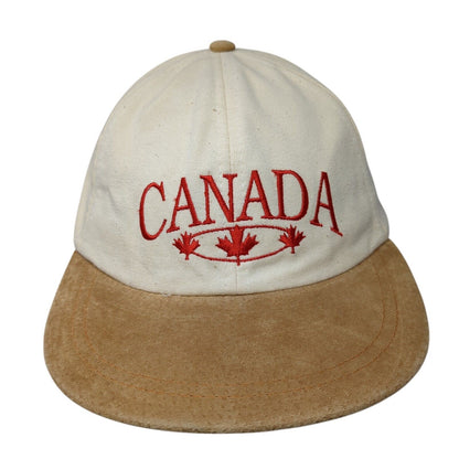 Canada Yellow Knife Slideback Hat Multicolor One Size Adjustable Embroidered
