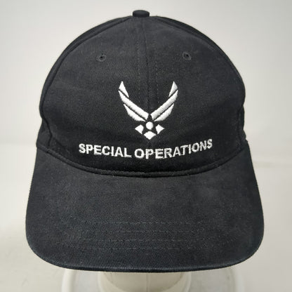 Baseball Cap Black One Size Air Force Special Operations Military Hat Stretch