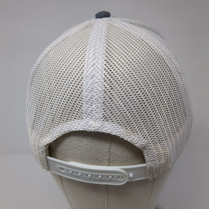 Sia's Italian Ice Snapback Mesh Back Trucker Hat Gray One Size Otto