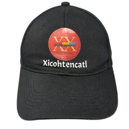 i Fashion Baseball Cap Black One Size Slideback Xicohtencatl Restaurant Logo Hat