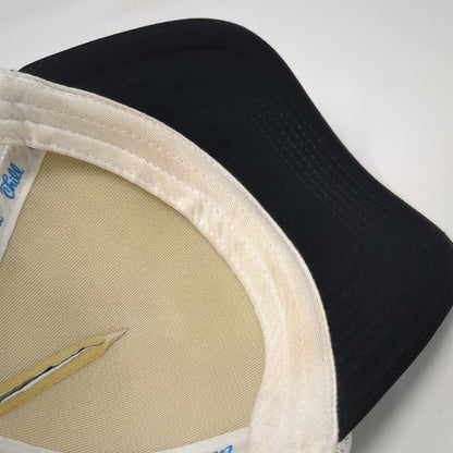 Black Gray White Trucker Hat One Size Brewed in Aruba Chill Beer Mesh Snapback