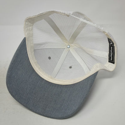 Richardson Trucker Hat Gray One Size Modern Machinery Komatsu Mesh Snapback
