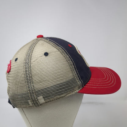 Hat Graphix Yellowstone Bear World Baseball Cap Blue Red Beige One Size Mesh