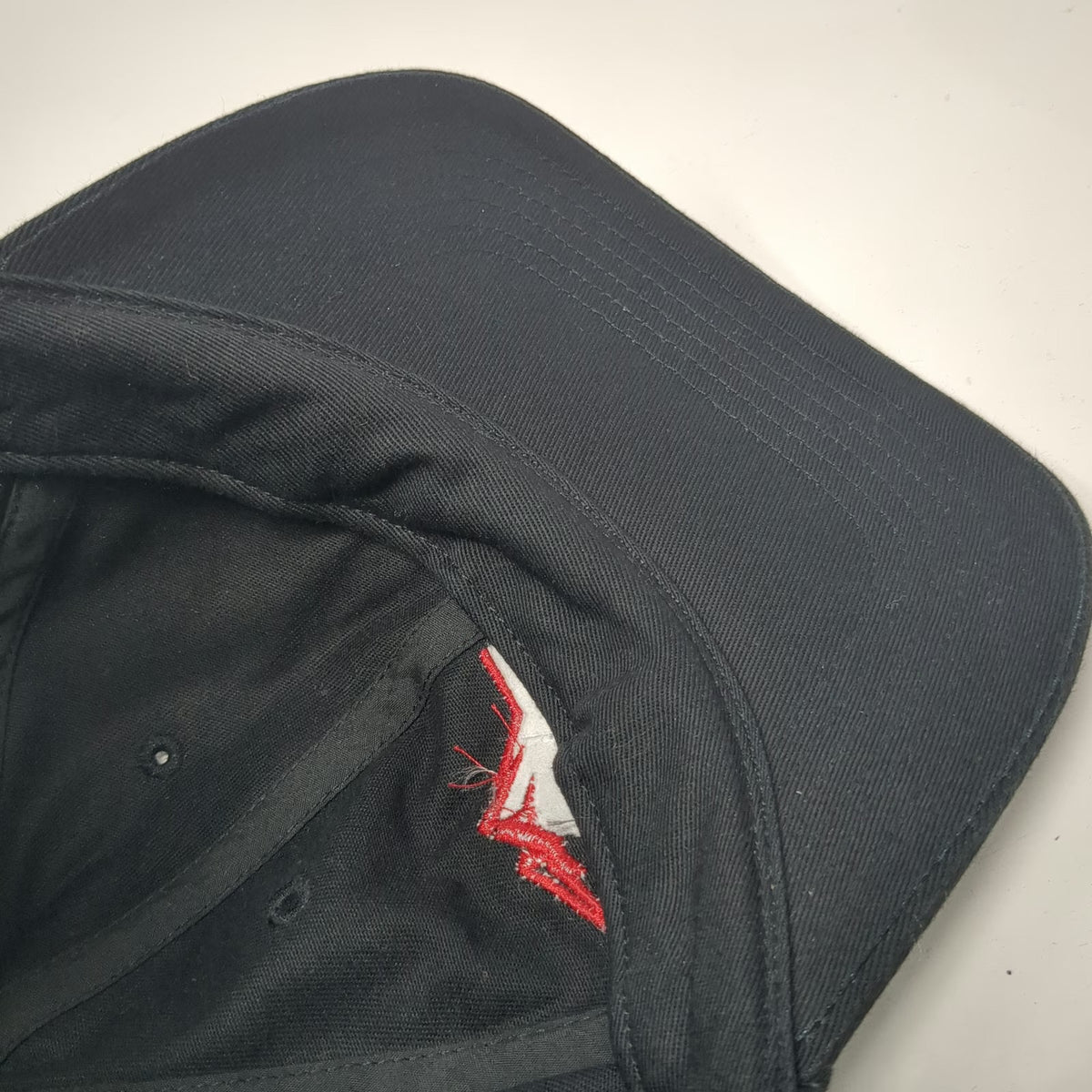 Richardson Snapback Black One Size Valley Wide Cooperative Hat Cotton Adjustable
