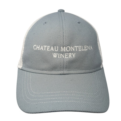 Chateau Montelena Winery Baseball Cap Gray OS Adjustable Embroidered Imperial
