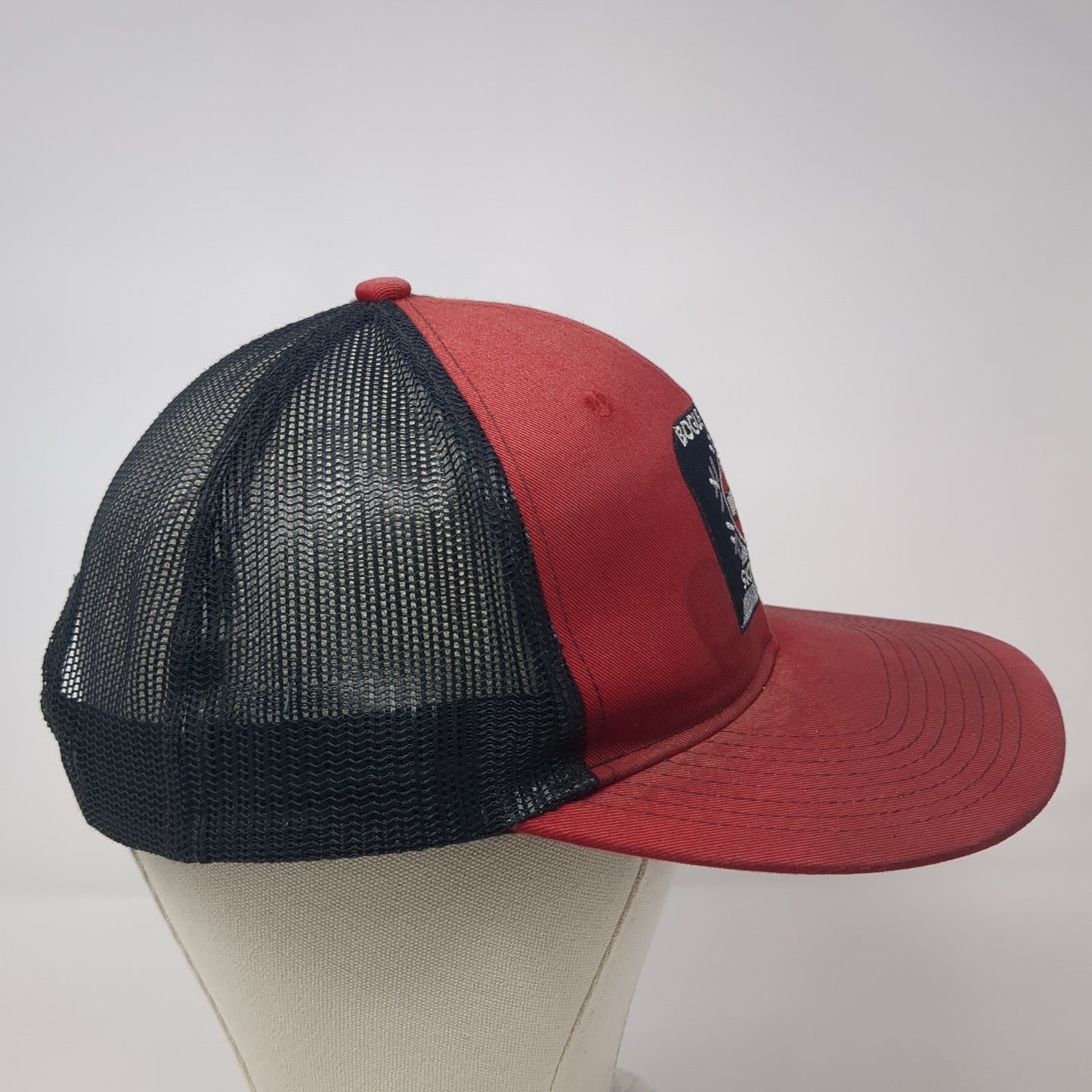 Bogus Basin Ski Patrol Snapback Trucker Hat Red One Size Port Authority