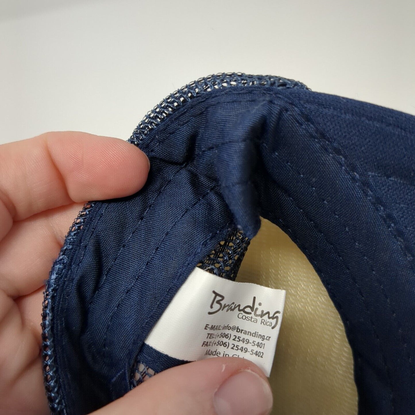 Costa Rica Pura Vida Snapback Mesh Back Trucker Hat Blue One Size Tuanis