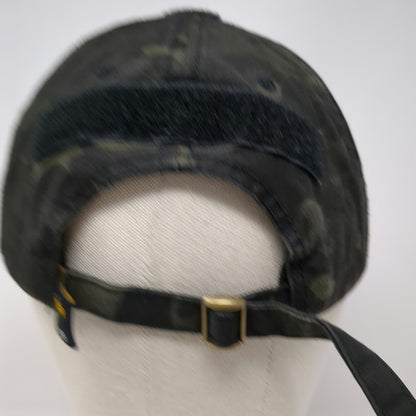 Condor Baseball Cap Black One Size Tactical Multicam Patch Slideback Nylon Hat