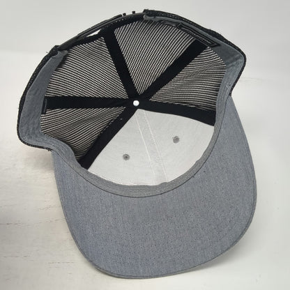 Richardson Trucker Hat Gray One Size Snapback Chemco Products Company Mesh Hat