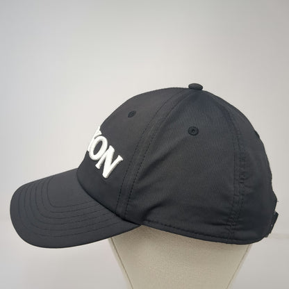 Srixon Baseball Cap Black One Size Slideback Embroidered Polyester Golf Hat