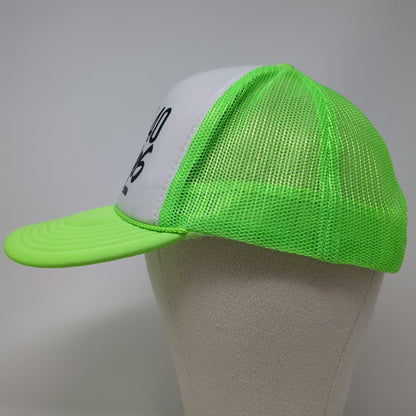 OTTO Trucker Hat Green One Size Mesh Snapback Palm Tree Florida Birthday Party