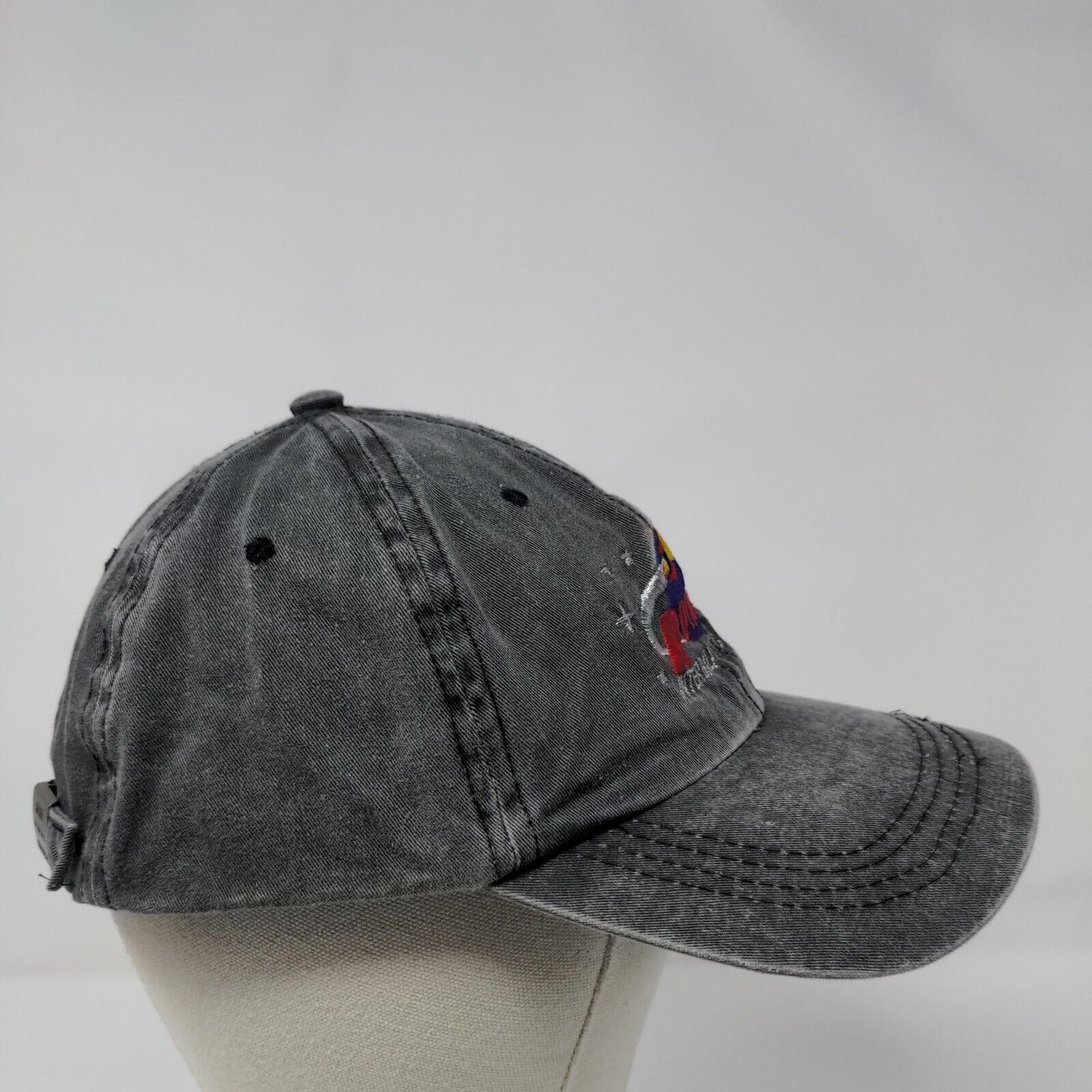 Rocket Intergalactic Diner Slideback Hat Gray One Size Adjustable Port Authority
