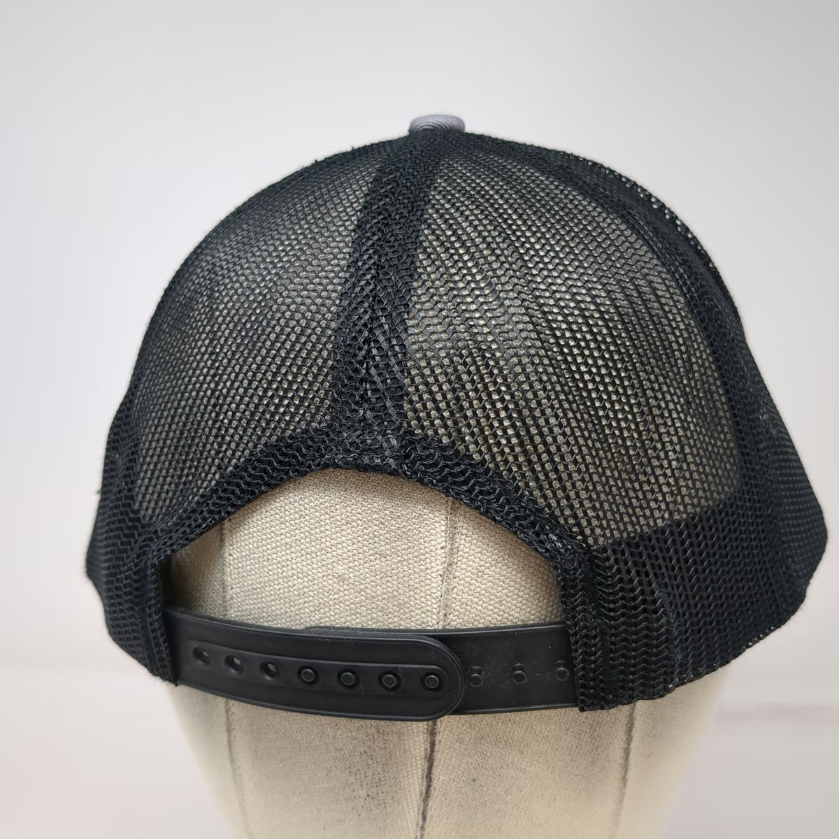 Port Authority Trucker Hat Gray One Size Mesh Maxwell Family Livestock Pig Goat