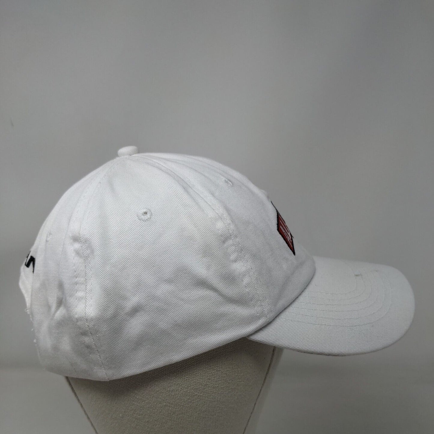 All 4 One McLane Slideback Hat White One Size Embroidered Adjustable