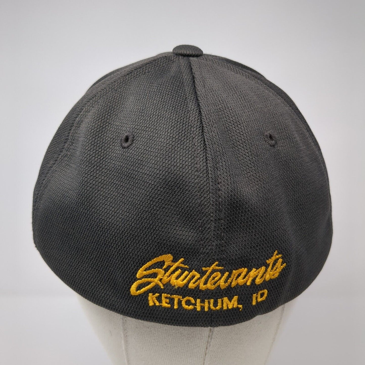 Sturtevants Ketchum ID Fitted Hat Gray L/XL Flexfit Embroidered Yupoong