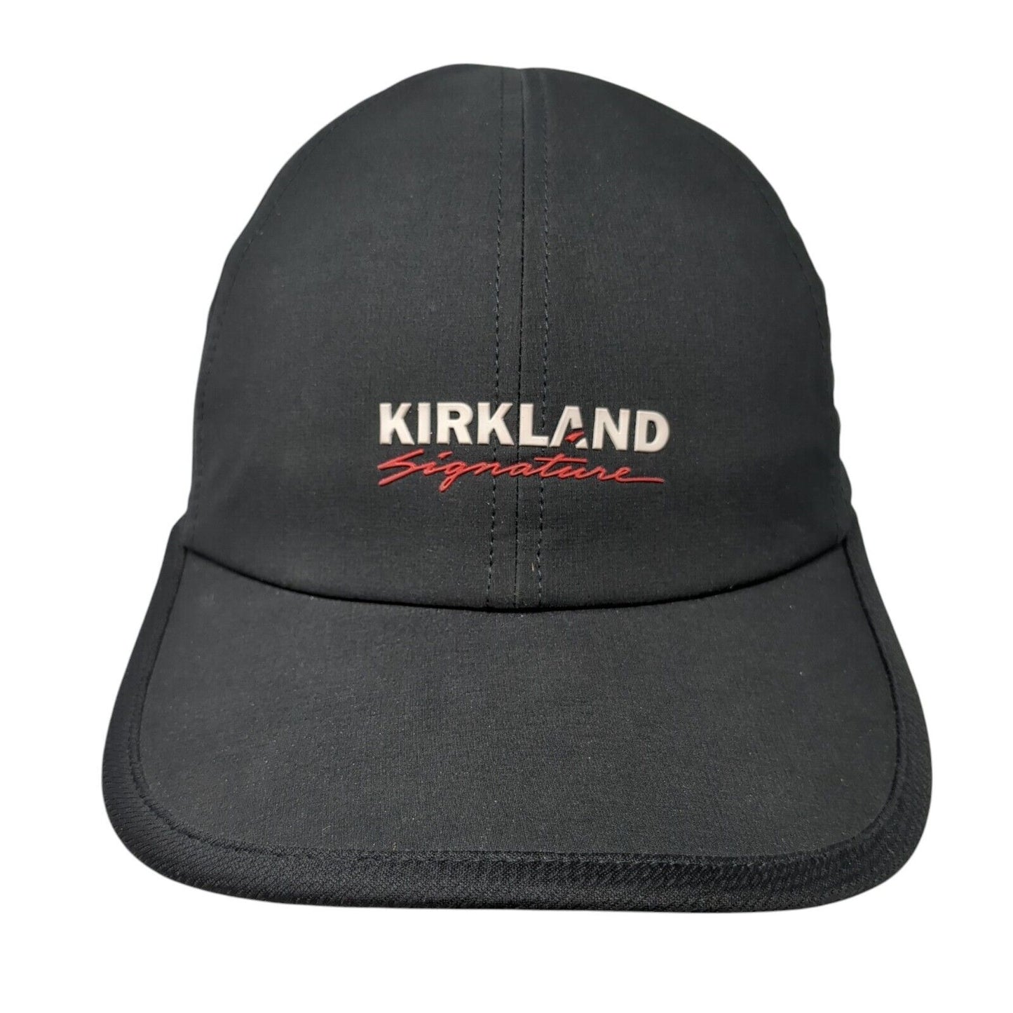 Kirkland Signature Strapback Hat Black One Size Adjustable Perforated