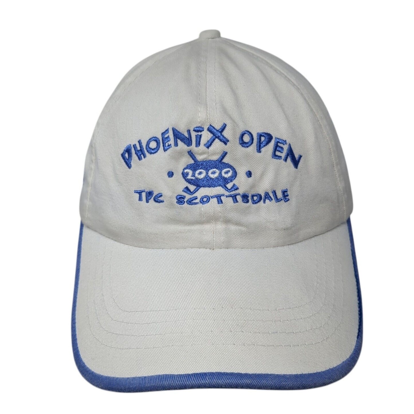 Vintage Scottsdale Phoenix Open 2000 Y2K Strapback Hat White OSFA Ahead Casuals