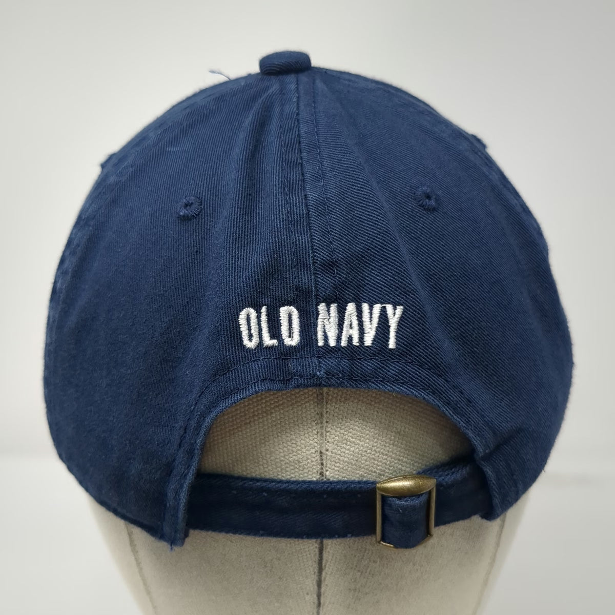 Old Navy Baseball Cap Blue One Size American Flag USA Cotton Slideback Hat